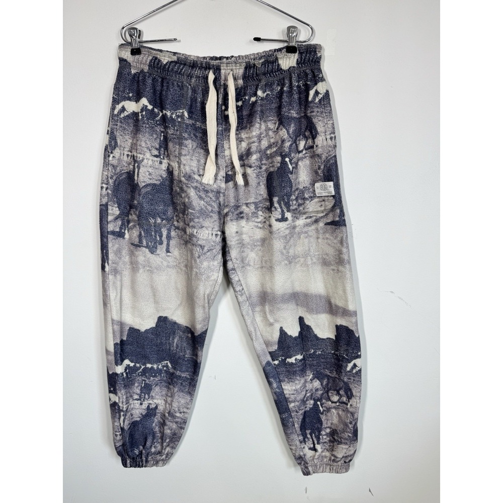 BDG Urban Outfitters Canyon Scenic Pull On Sweatpants Joggers Men's L Western